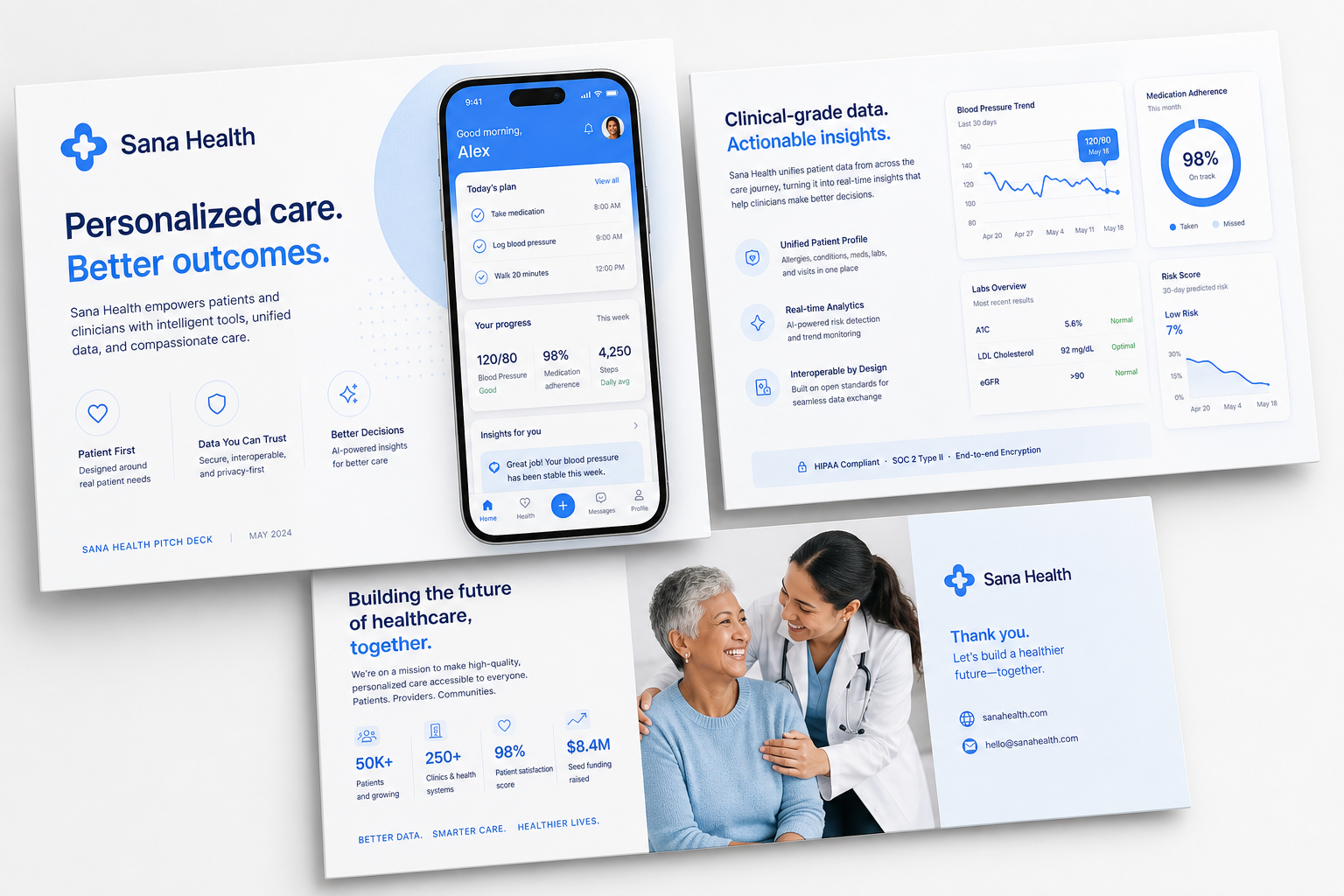 Pitch deck Sana Health
